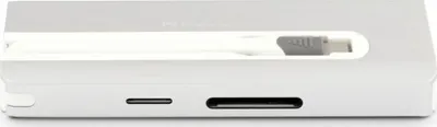 Docking station USB C LMP USBC TRAV SL, HDMI VGA Ethernet, i argjendtë - 2