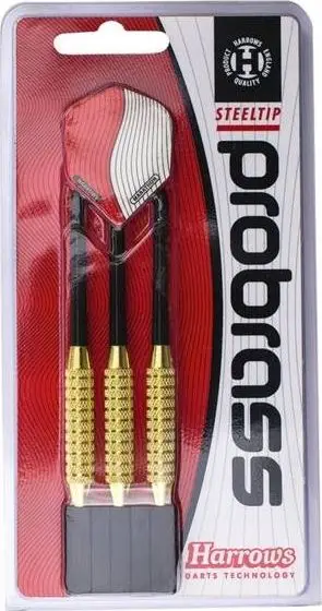Shigjeta dart Harrows Pro Brass Steeltip, bronz, maja çeliku