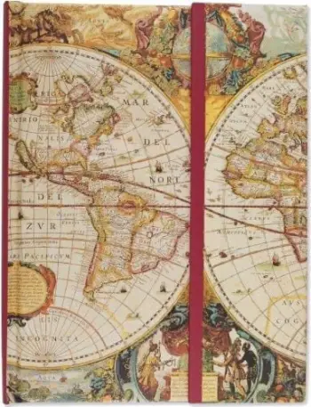 Fletore me kyç Peter Pauper Press Old World, dizajn klasik, format kompakt, shumëngjyrëshe