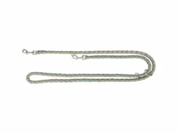 Zinxhir për qen Trixie Cavo, i rregullueshëm 200x1.8cm, XL, jeshile sage dhe bezhë