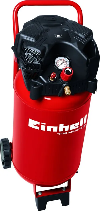 Kompresor ajri Einhell TC-AC 240/50/10 OF, 50L, pa vaj, i kuq - 1
