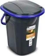 Tualet turistik GreenBlue GB320BB, 19 L, i zi / i kaltër i errët