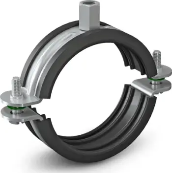 Kapëse tubi Niczuk Clamp Duo 200 UPGD 200BK, 200 210mm, metalike, e zezë