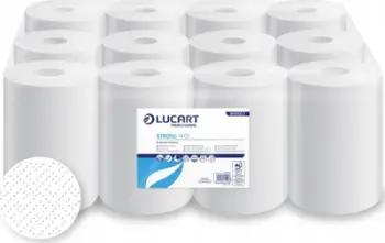 Lecka letre në rrotull Lucart Strong Towel, 2 shtresa, 12x59 m, të bardha