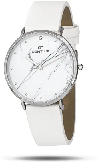 Orë dore për femra Bentime 003-9MB-H16890F, e bardhë