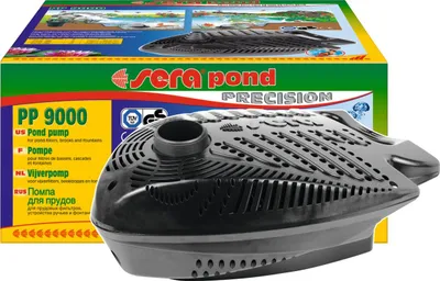 Pompe pellgu Sera Pond Pump PP 9000, 9000 l/orë, IPX8, e zezë - 1