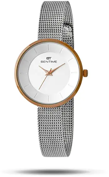 Orë dore për femra Bentime 006-9MB-17157A, e argjendtë