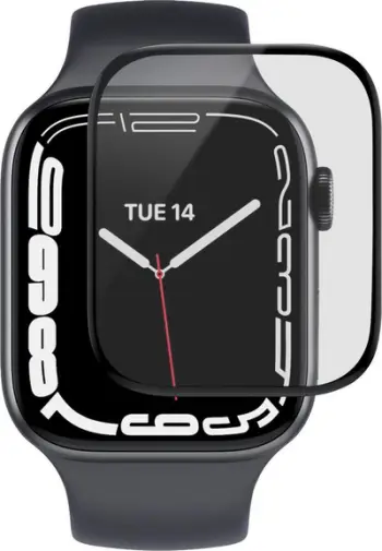 Mbrojtëse ekrani ESTUFF ES501022 për Apple Watch, xham hibrid i lakuar, transparencë e lartë