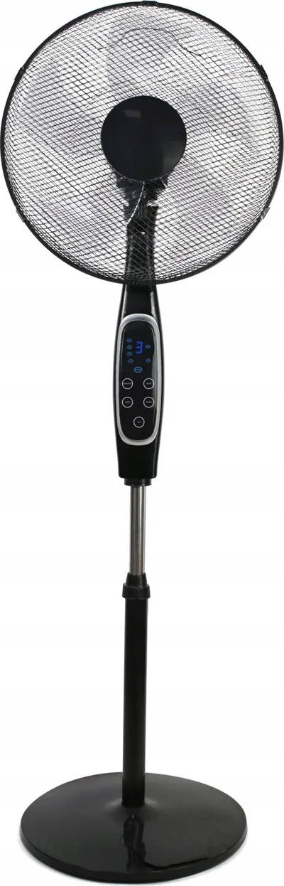 Ventilator dyshemeje Blow Black, 60W, me telekomandë, i zi - 2