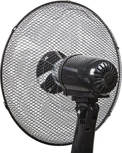 Ventilator dyshemeje Blow Black, 60W, me telekomandë, i zi - 4