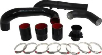 Tub ajri TurboWorks Charge Pipe për Audi A4 A5 B9 2.0T, alumini T 6061, me aksesorë montimi