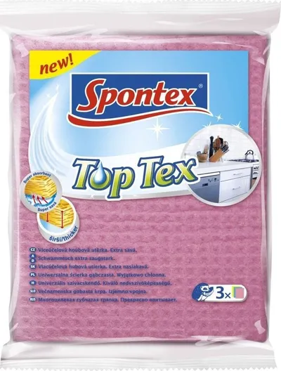 Lecka pastrimi Spontex Top Tex, 3 copë - 1