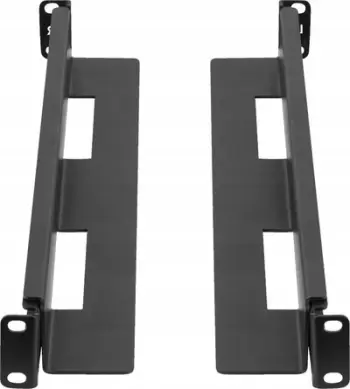 Shina montuese rack Lanberg AK-1901-B, set për kabinet 19", metalike, të zeza