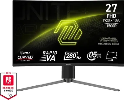 Monitor MSI MAG 276CPXF, 27", Full HD, i zi - 1