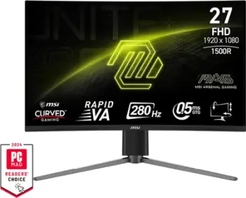 Monitor MSI MAG 276CPXF, 27", Full HD, i zi