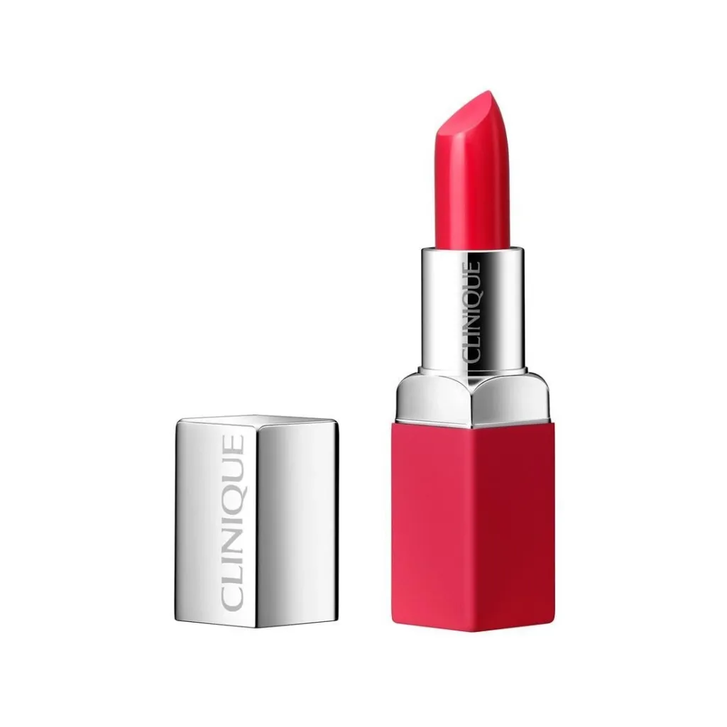 CLINIQUE POP MATTE LIP COLOR + PRIMER 03 RUBY POP - 1
