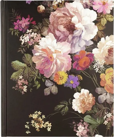 Fletore Peter Pauper Press Flowers, 192 faqe, e zezë - 1
