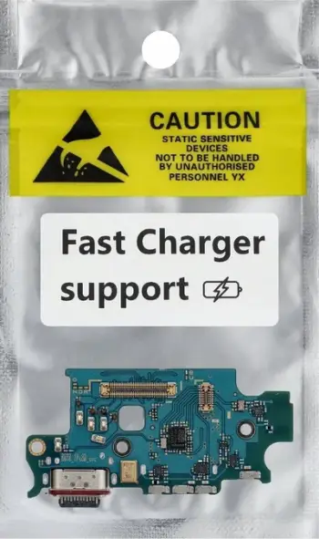 Bord karikimi Samsung S23 Plus OEM, Fast Charging, jeshile