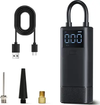 Kompresor ajri pa tela 70mai Midrive TP05, portativ, ekran LED, gri