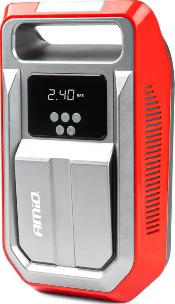 Kompresor ajri për veturë Car Compressor Pump, 12V, ekran LCD, dritë LED