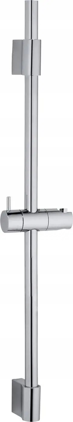 Shinë dushi Wenko Classic, 70 cm, çelik inox, e zezë