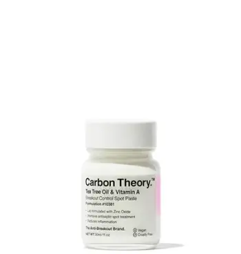 Pastë për fytyrë Carbon Theory Tea Tree Oil & Vitamin A Break Out Control (Spot Paste), 30 ml