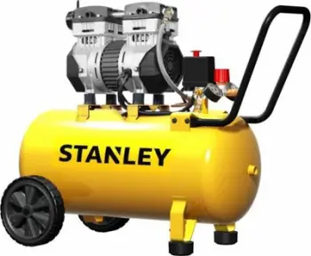 Kompresor ajri Stanley, 1 HP, 8 bar, 50L, pa vaj, i verdhë