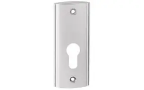 Roze dekorative WC Venus Mars, rrethore, krom satin