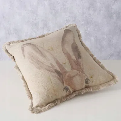 Jastëk dekorativ Boltze RABBIT, liri, 45 x 45 cm - 2