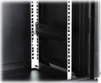 Shinë montimi Delta A19PR B 600, për kabinet RACK 19", seri Eprado Blue, çelik, blu