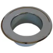 Rozetë dekorative SpiroFlex Polished, inox, fi 125, e argjendtë
