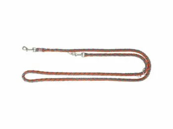 Set qafore dhe leckë Trixie Cavo V Leash S M, i rregullueshëm, për qen të vegjël dhe të mesëm, portokalli