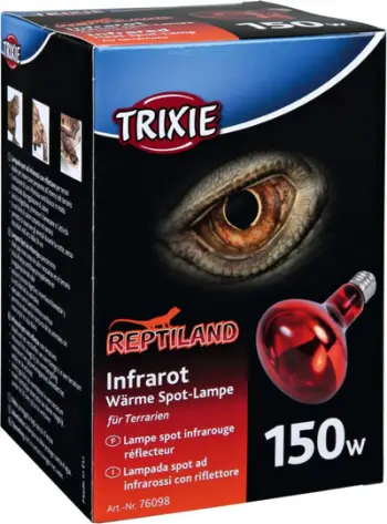 Llambë Trixie me nxehtësi infra të kuqe për terrariume, 150W