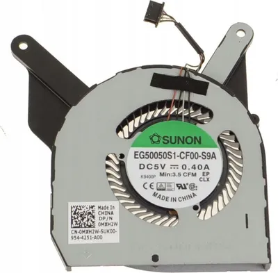 Ventilator ftohës për laptop DELL Latitude 5400, origjinal, për grafikë UMA - 1