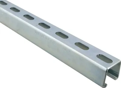 Shinë montimi Walraven BIS RapidStrut 41x41, 2.0mm, 2m, metalike - 1