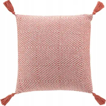 Jastëk dekorativ Douceur d'intérieur, 40x40 cm, pambuk, portokalli