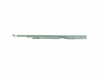 Set qafore dhe litar qeni Trixie Premium, i rregullueshëm, 200cm, i gjelbër