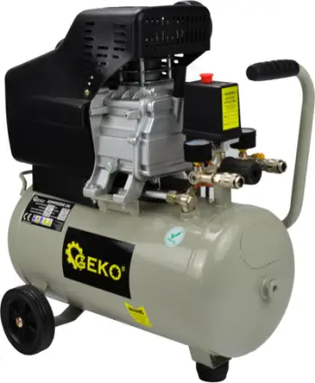 Kompresor me vaj GEKO 24L, 1500W, 8 bar, blu