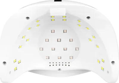 Llambë UV Dual LED Glow S1, 168W, argjendtë - 5
