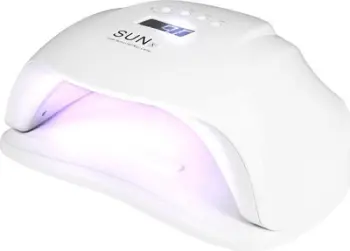 Llambë UV LED Glow X, 54W, për manikyr xheli, e bardhë