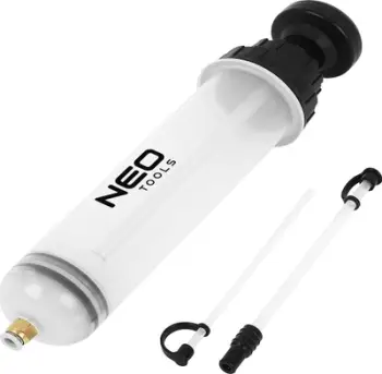 Shiringë manuale për vaj NEO Tools Syringe Oil Extractor, 500ml, transparente