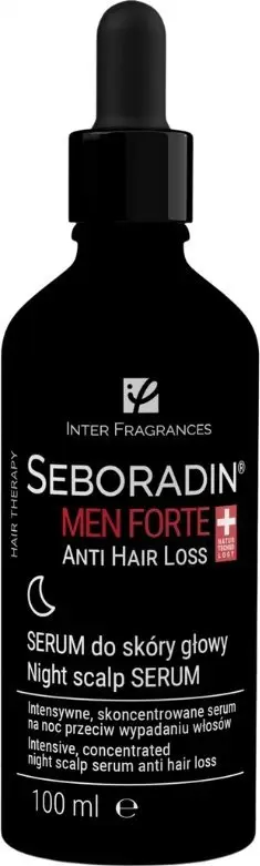 Serum rritës kundër rënies së flokëve Seboradin Men Forte, 100 ml
