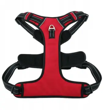 Set qafore me shkolle Red Dingo Oxford A, madhësia XS, material Oxford, e kuqe me të zezë