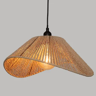 Llambë varëse Atmosphera Myha, diametër 45cm, bazë E27, bezhë - 2