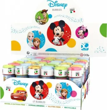 Flluska sapuni Artyk Disney Mix, 60ml, set 36 copë, shumëngjyrëshe