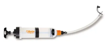 Pompë thithëse Beta Tools 1756D, 1500ml, polipropilen, portokalli - 1