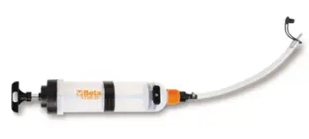 Pompë thithëse Beta Tools 1756D, 1500ml, polipropilen, portokalli