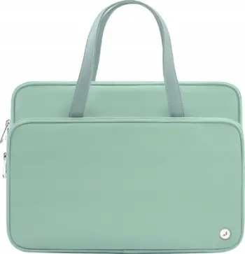 Çantë laptopi JCPAL Cartella Milan, 13-14", rezistente ndaj ujit, jeshile mint