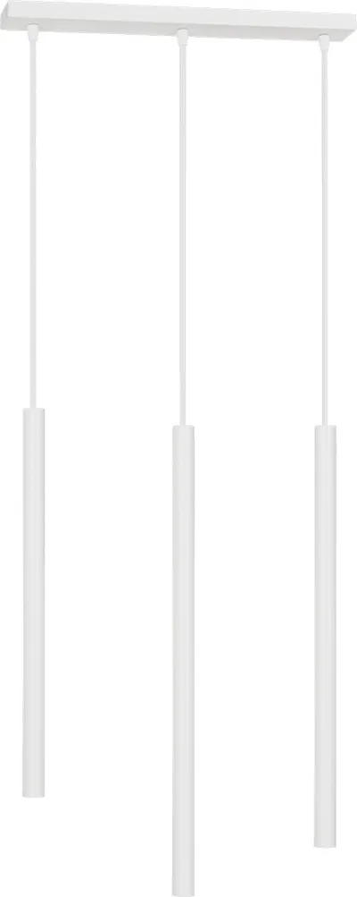 Llambë varëse Orno HARMONI, 3x20W, G9, e bardhë - 1