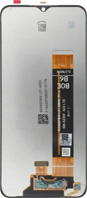 Ekran LCD OEM FixCell për Samsung A23 4G A235, pa kornizë, i zi